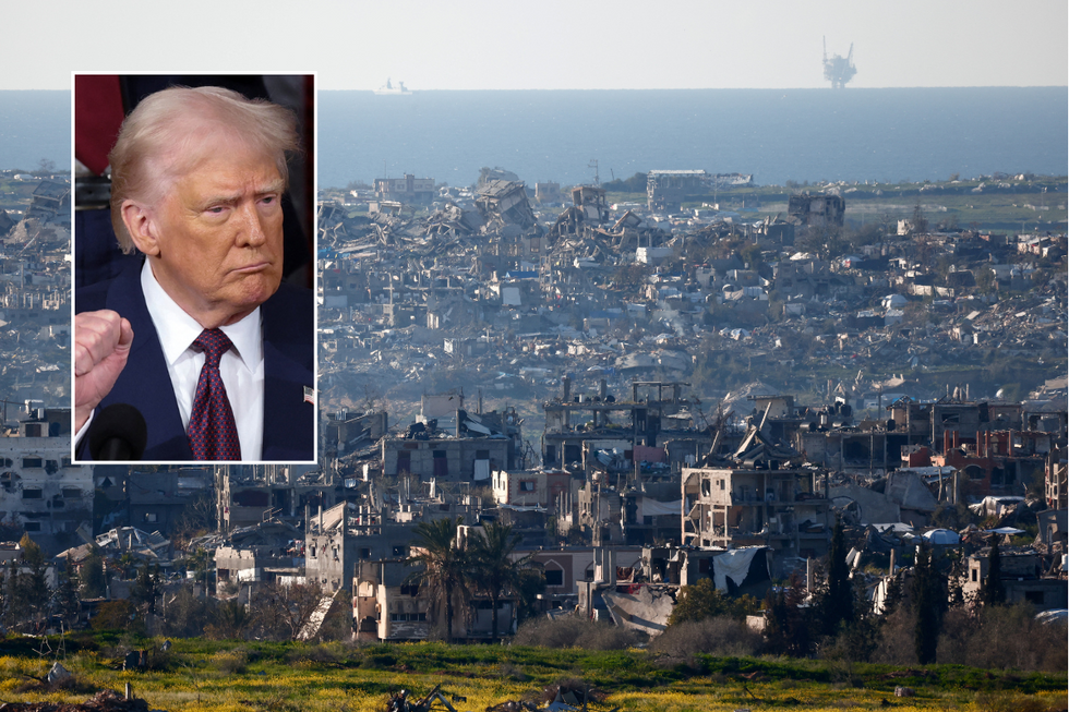 Trump has issued the warning to Hamas