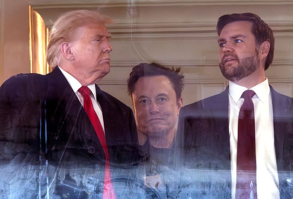 Trump, Musk and Vice President elect JD Vanceu200b