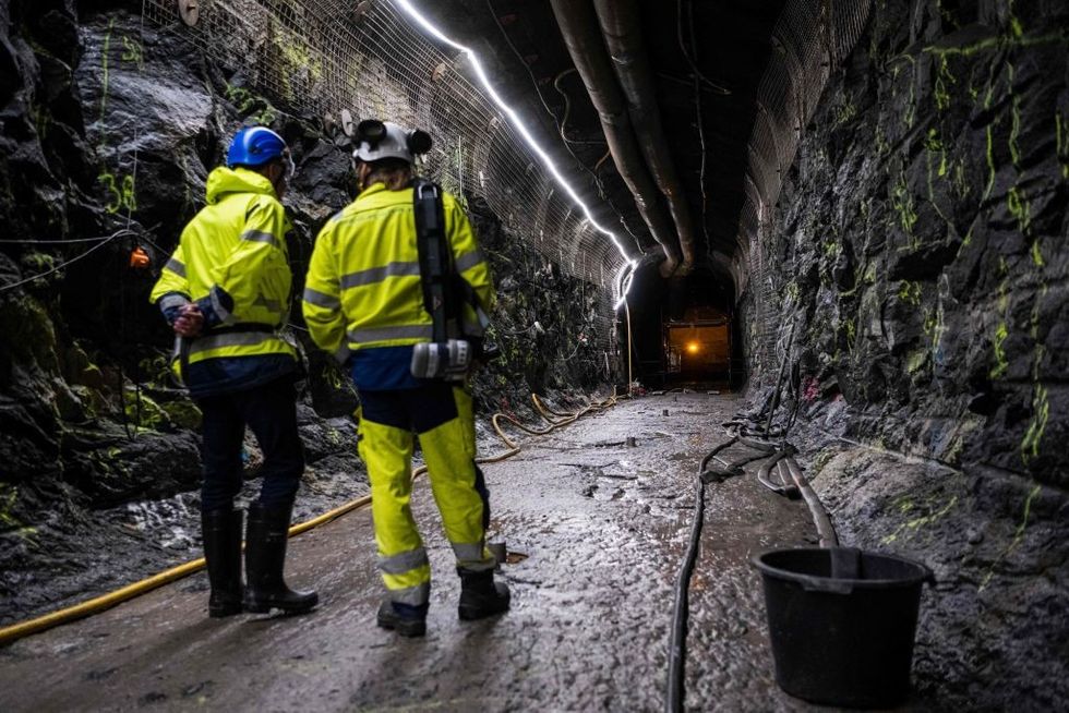 Tunnel in Finland