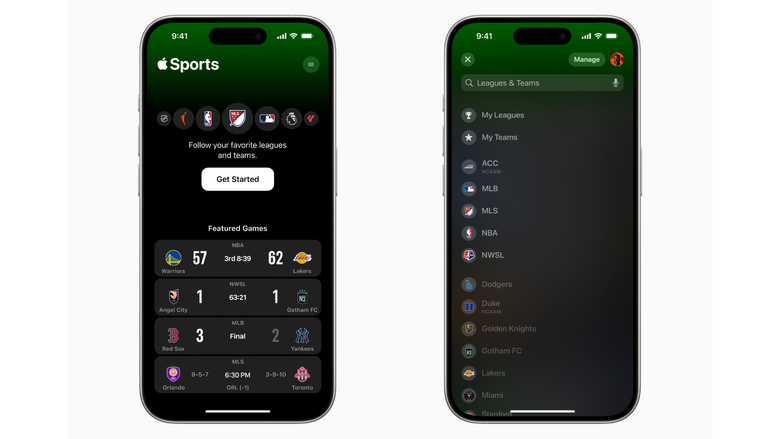 Free sports app hot sale for iphone