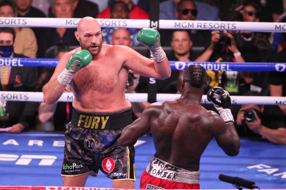 Tyson Fury Deontay Wilder