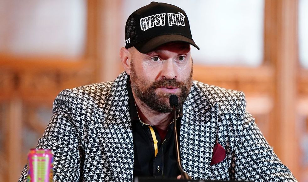 Tyson Fury kept it short and sweet