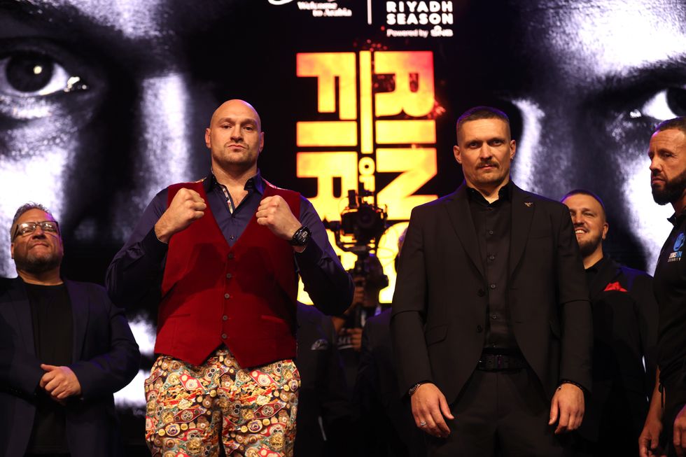 Tyson Fury Oleksandr Usyk