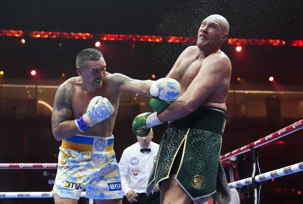 Tyson Fury Oleksandr Usyk