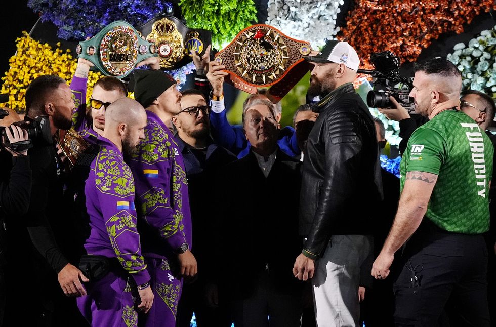 Tyson Fury Oleksandr Usyk