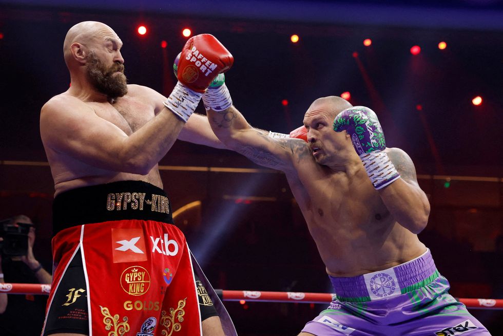 Tyson Fury Oleksandr Usyk