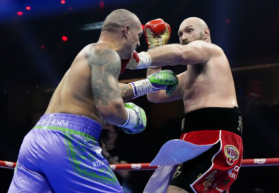 Tyson Fury Oleksandr Usyk