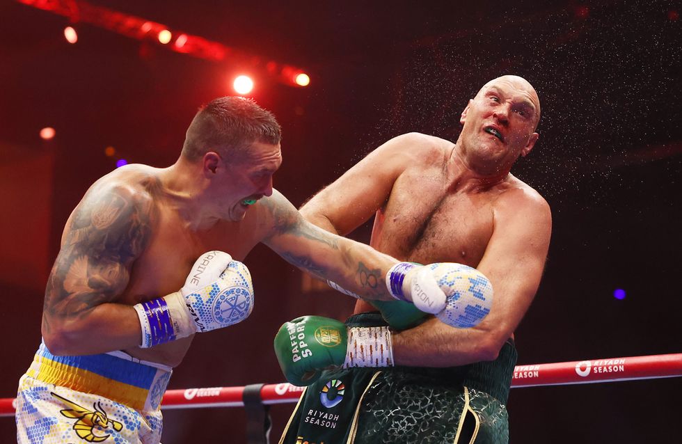 Usyk vs fury wbc belt