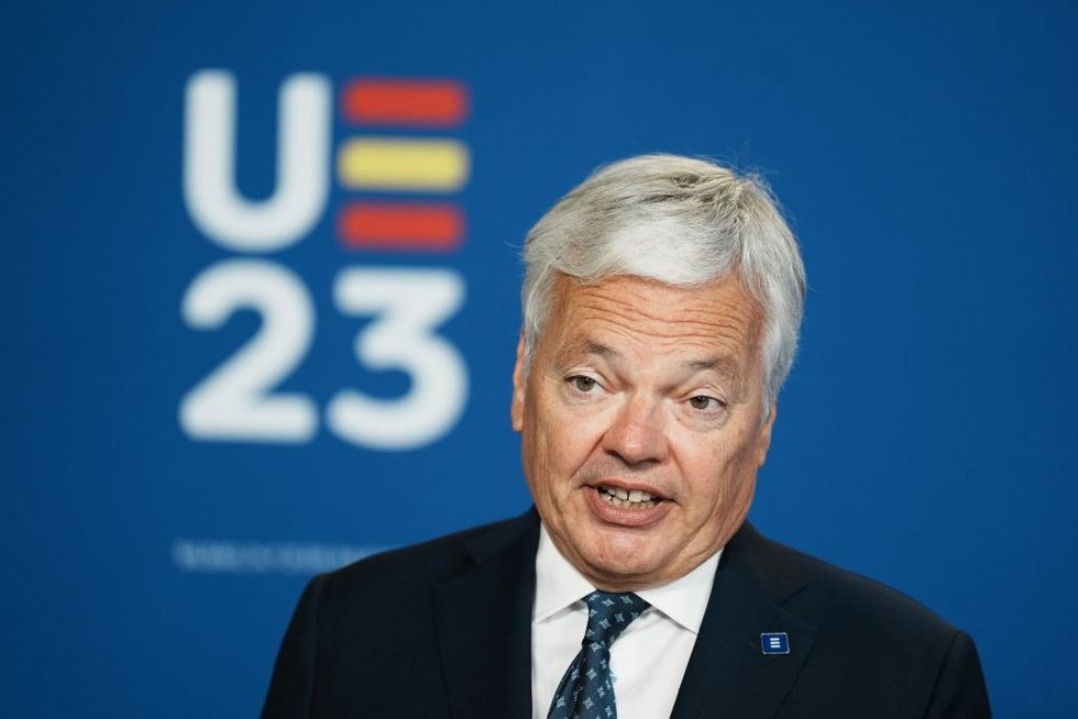 \u200b European Commissioner for Justice Didier Reynders