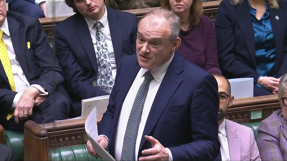 u200b Liberal Democrat party leader Sir Ed Davey