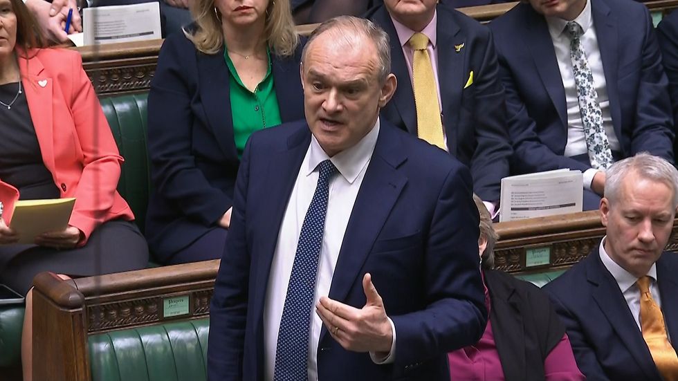 u200b Liberal Democrat party leader Sir Ed Davey