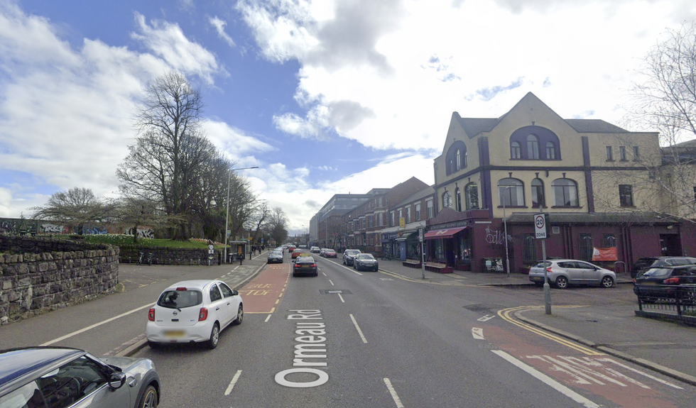 u200b Ormeau Road in West Belfast