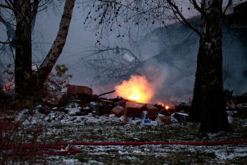 u200b The crash of a cargo plane near the Vilnius International Airport