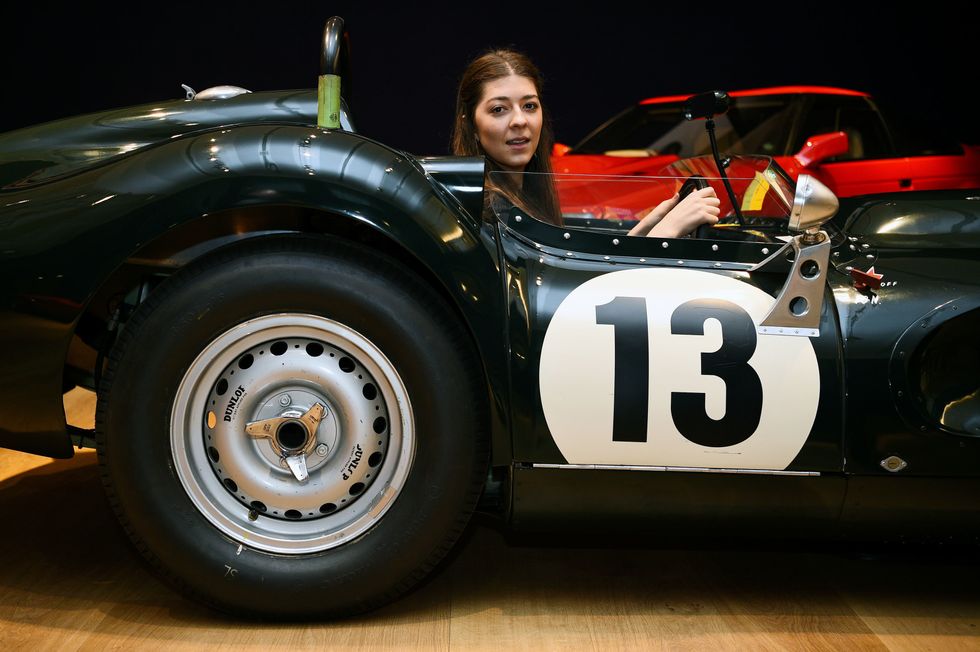 \u200bA 1959 Lister-Jaguar 'Knobbly' model