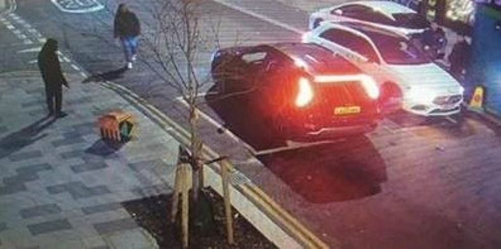 \u200bA black Kia Niro which was being driven by the suspects who then fired a number of shots in Gifford Road, London