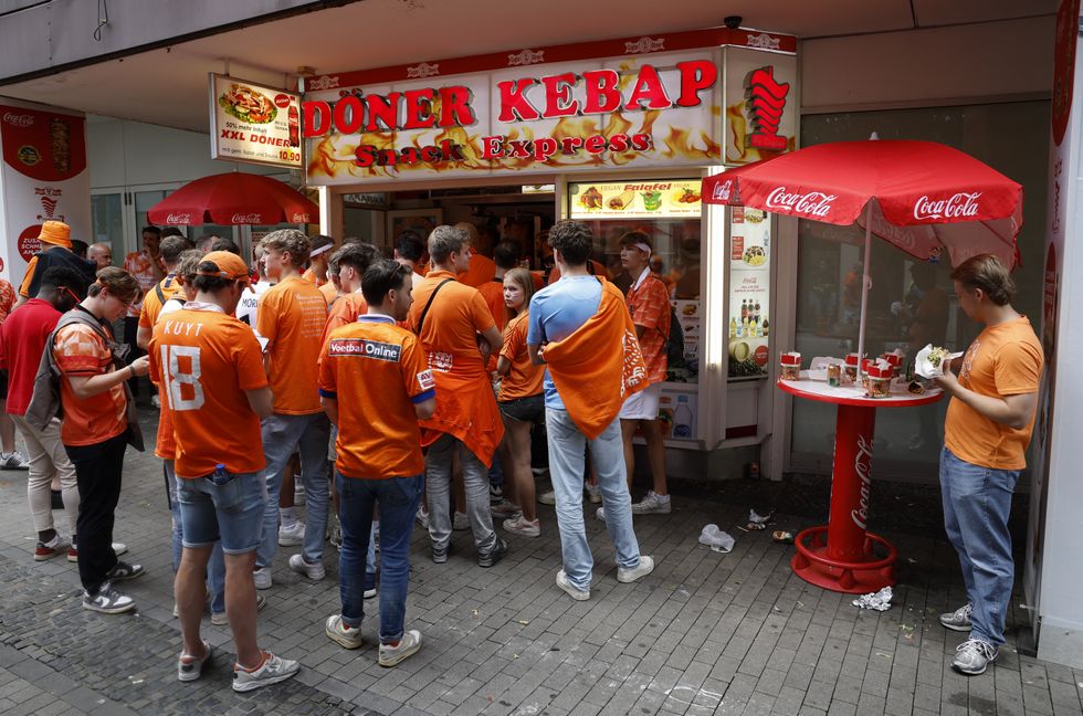 u200bA doner kebab house in Berlin