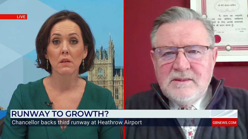 u200bBarry Gardiner joined Camilla Tominey on GB News