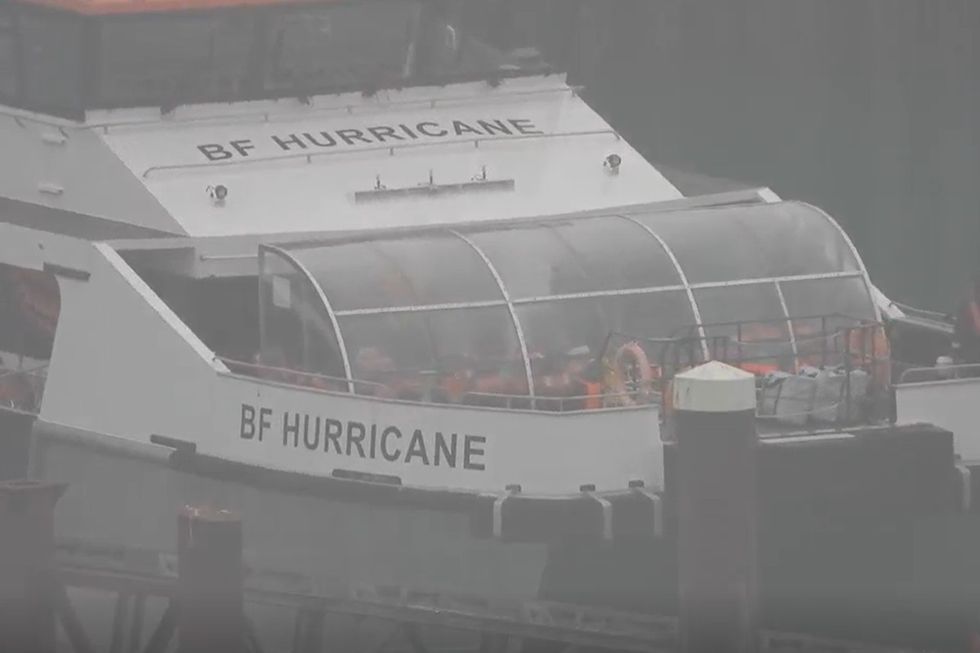 \u200bBF Hurricane arrives in Dover Harbour