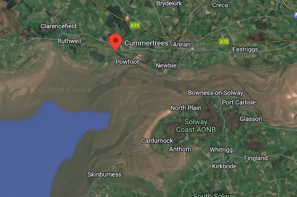 u200bCampbell got into difficulty near Cummertrees, in Dumfries and Galloway