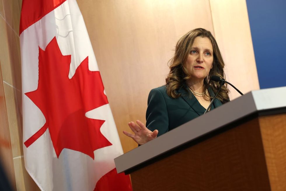 \u200bCanadian Finance Minister Chrystia Freeland