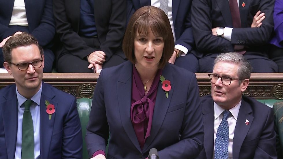 u200bChancellor of the Exchequer Rachel Reeves delivering her Budget to the House of Commons