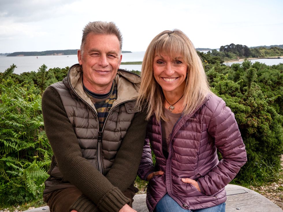 u200bChris Packham and Michaela Strachan