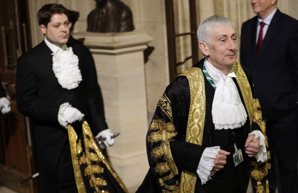 \u200bCommons Speaker Sir Lindsay Hoyle