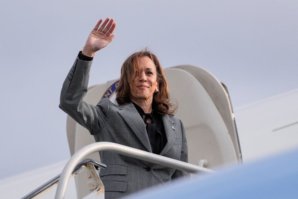 \u200bDemocratic presidential nominee Vice President Kamala Harris