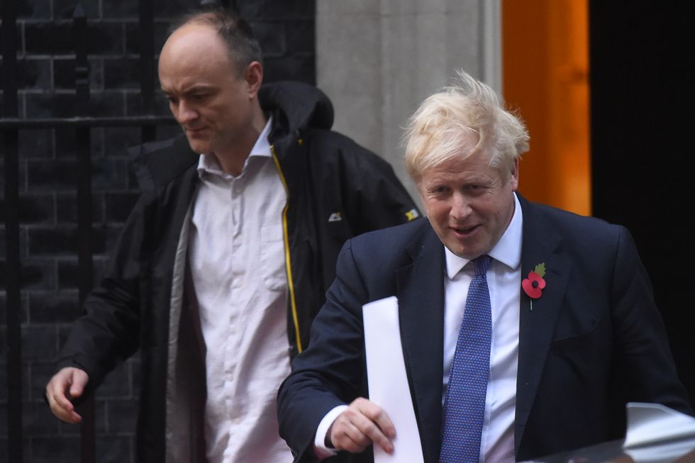 u200bDominic Cummings left No10 in November 2020 after falling out with Boris Johnson