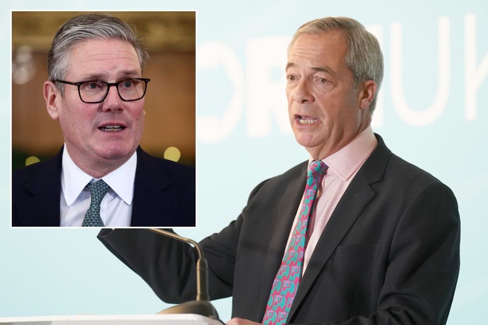 u200bFarage compares Starmer to Robert Mugabe over election cut