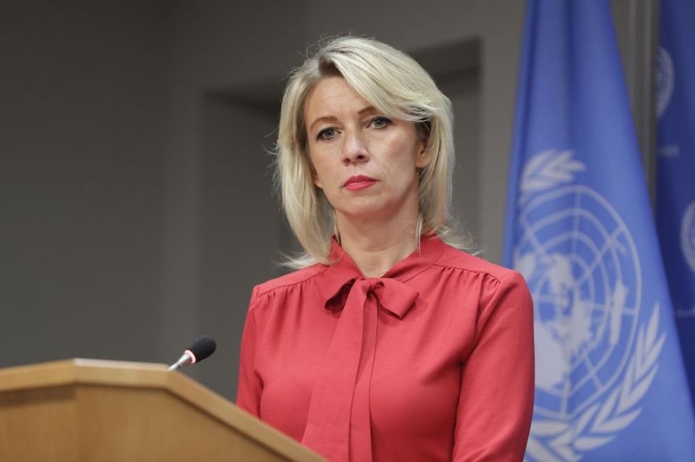 \u200bForeign Ministry spokeswoman Maria Vladimirovna Zakharova