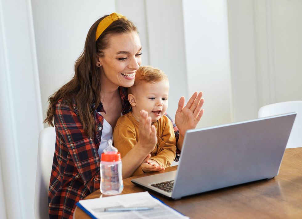 \u200bGeneric mother and baby stock image