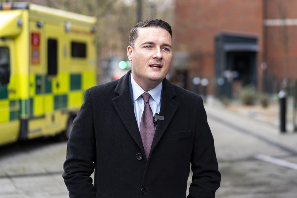 \u200bHealth Secretary Wes Streeting