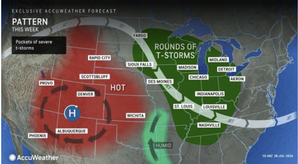 \u200bHeat-dome stays over western states