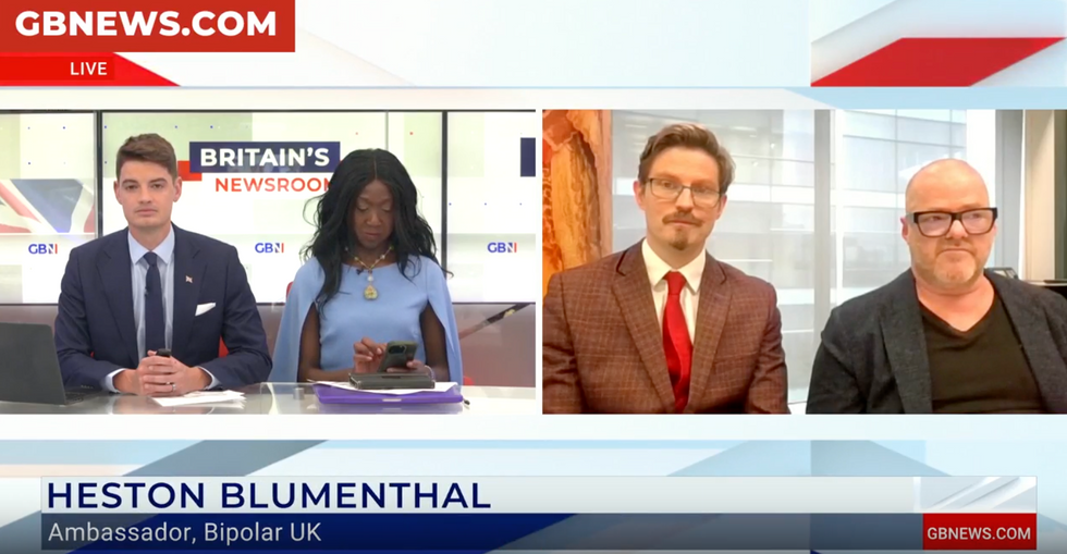 u200bHeston Blumenthal joined Ben Leo and Nana Akua on GB News