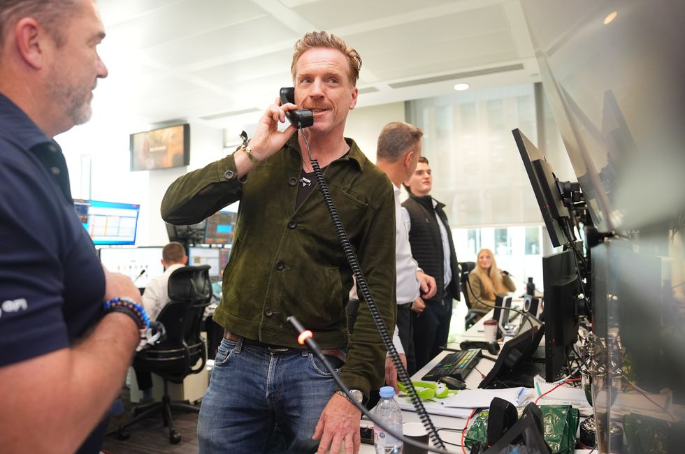 \u200bHomeland star Damian Lewis during the BGC annual charity day