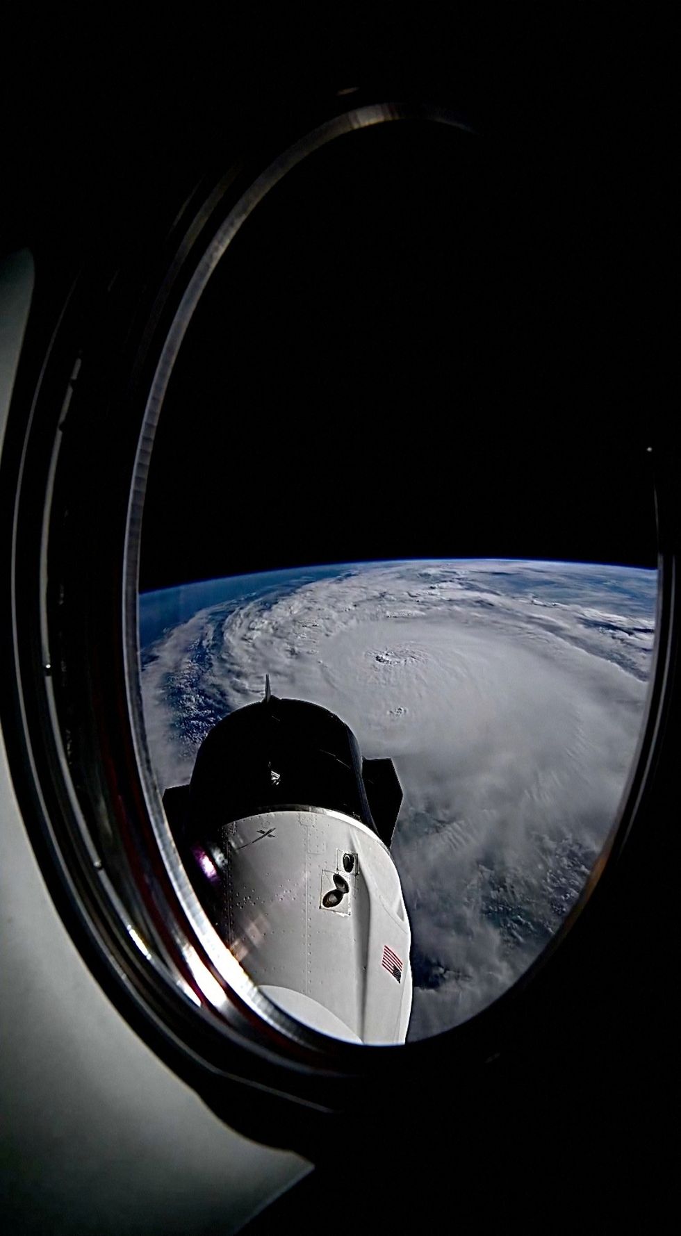 \u200bHurricane Milton seen from space