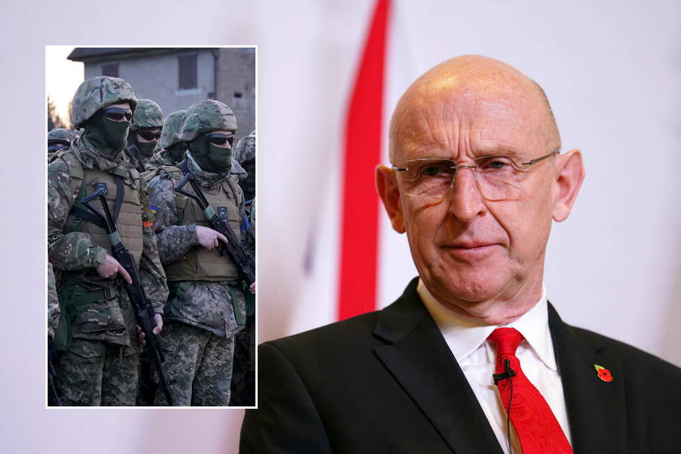 u200bJohn Healey said the UK is 'not ready' to fend off an invasion