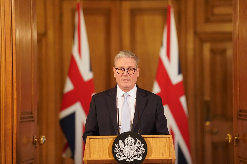 u200bKeir Starmer held a press conference in Downing Street earlier this week