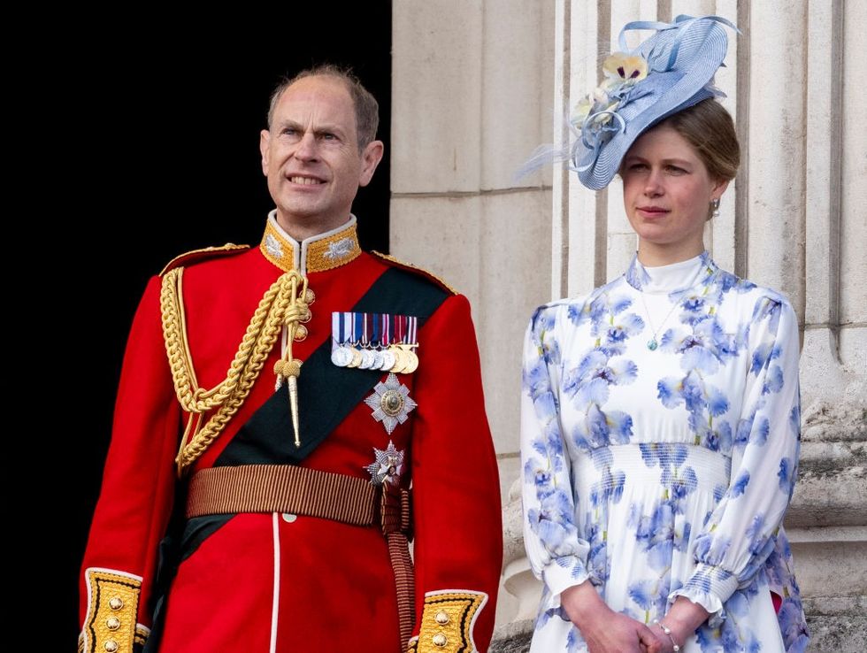 u200bLady Louise Windsor and her father Prince Edward, Duke of Edinburgh