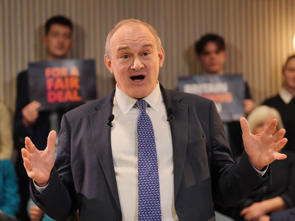 \u200bLiberal Democrat leader Sir Ed Davey