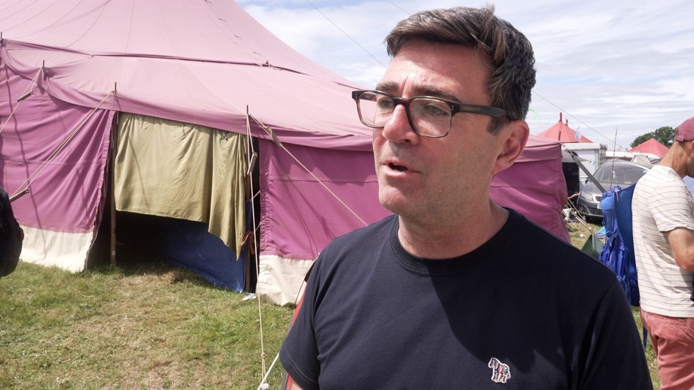 u200bManchester Mayor Andy Burnham has called for calm