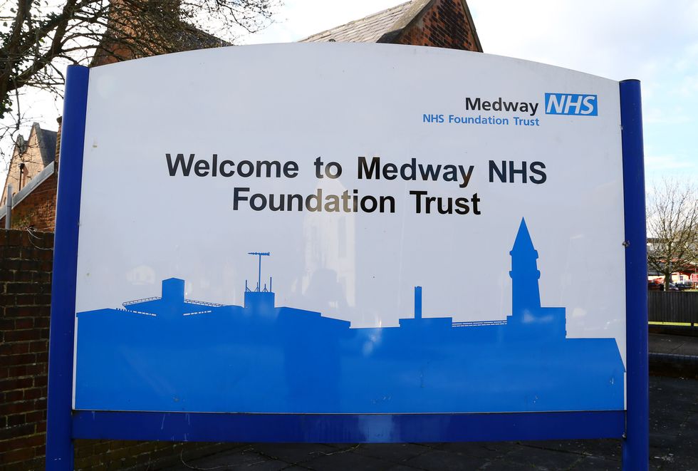 \u200bMedway Maritime Hospital in Gillingham, Kent