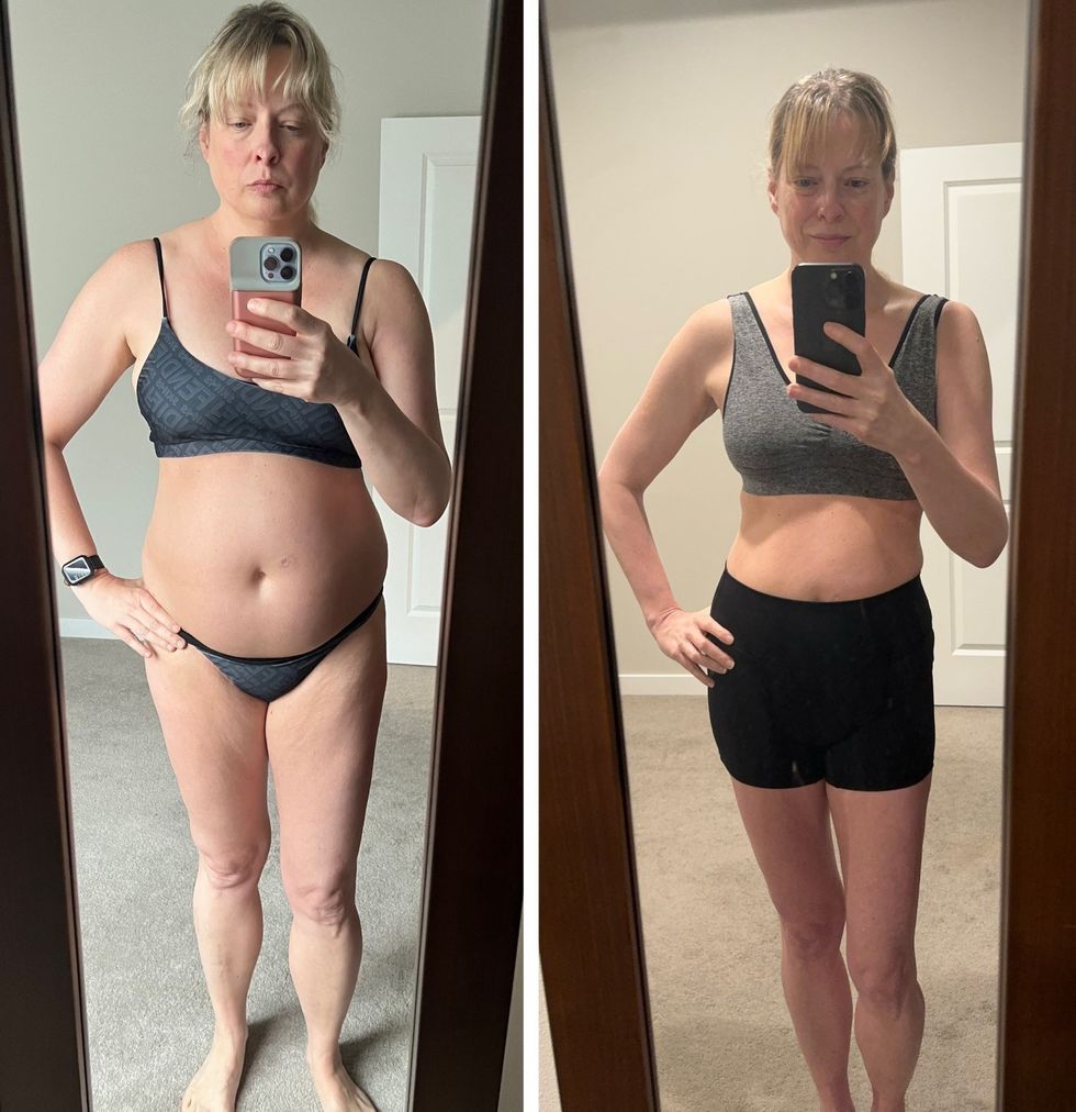 u200bMelissa Tindall before and after weight loss