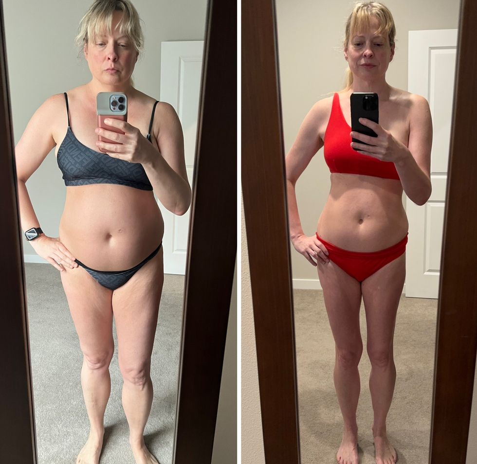 u200bMelissa Tindall before and after weight loss