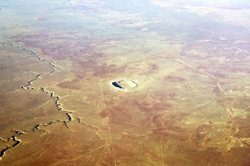 u200bMeteor crater in Arizona