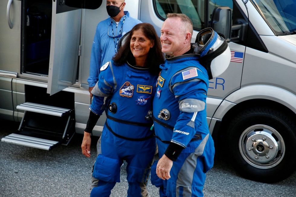 \u200bNASA astronauts Butch Wilmore and Suni Williams