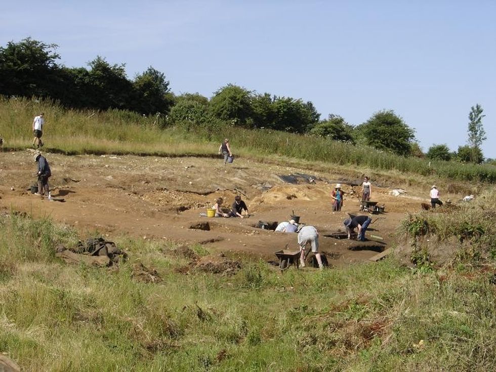 u200bOne of the excavation sites (file pic)