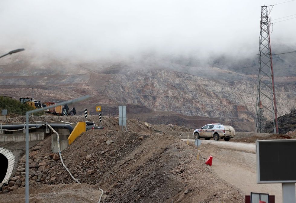 \u200bOrganisers worked to dig through the landslide