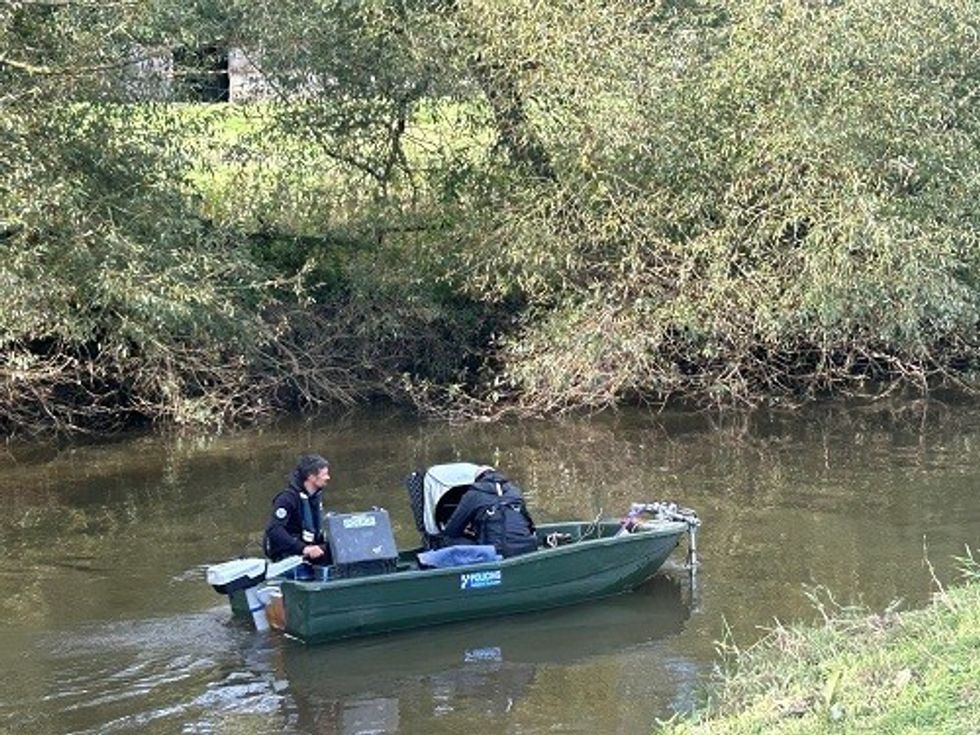 \u200bPolice searching the River Derwent